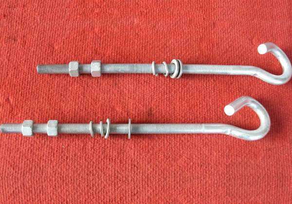 Pigtail bolt M16